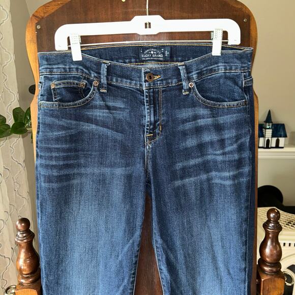 Lucky brand size 8 29 bootcut flare jeans dark wash - Picture 2 of 9